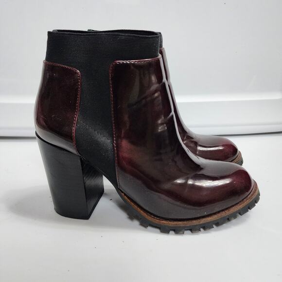 Steve Madden 7.5 Dark Red Boots - Picture 2 of 9